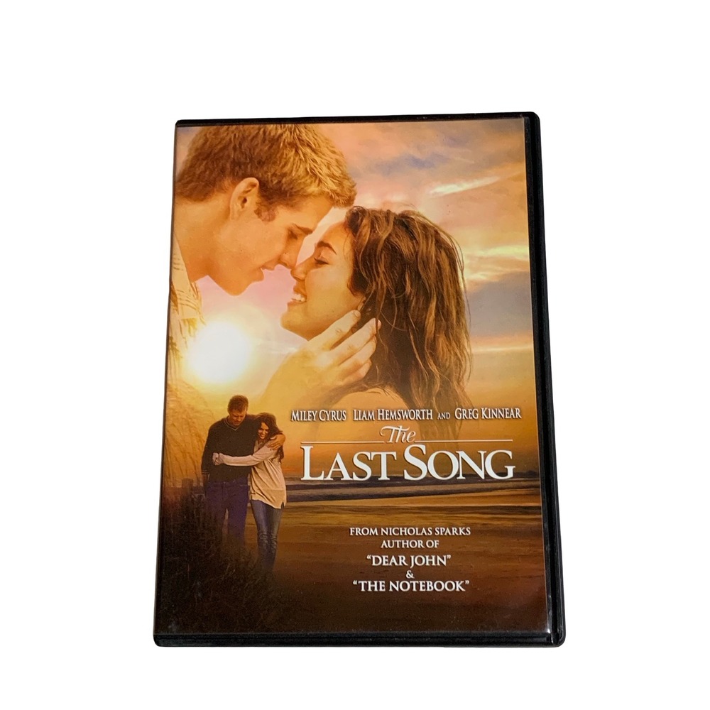 The Last Song DVD Miley Cyrus Liam Hemsworth Nicholas Sparks Romance Movie